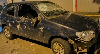 Em surto, homem fica nu e destrói carro no Setor Oeste, em Goiânia